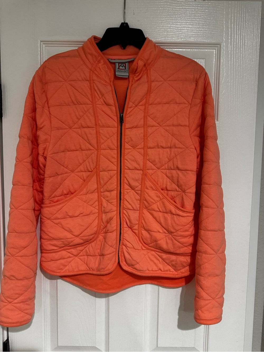 Avalanche Quilted Puffer Jacket - Orange